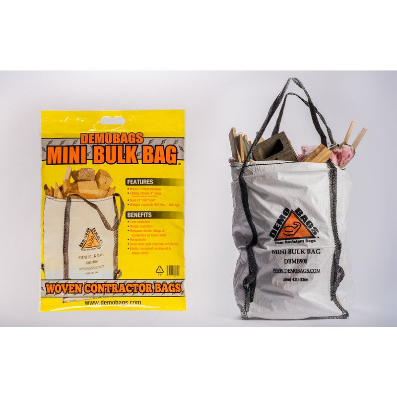 Demobags MB900 Tear Resistant Trash Bag, 60 Gallon