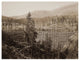 "Dam and Lake, Nevada County, Near View, about 1871" Paper Art, 26"x20"
