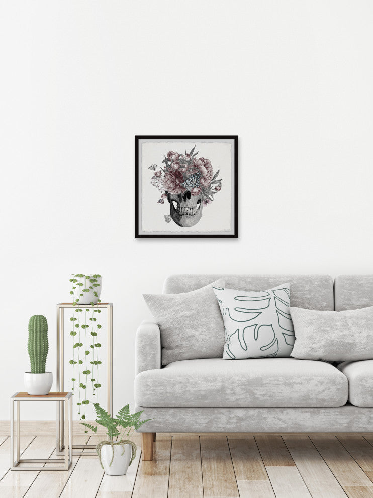 "Blossoming Soul" Framed Painting Print, 12x12