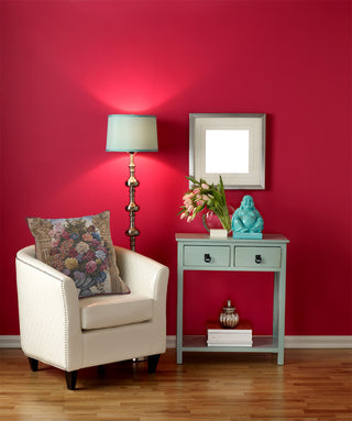 Floral in Arch Decorative Couch Pillow Cover