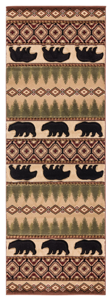 United Weavers Cottage Faywood Beige Runner Rug 2'7"x7'4"