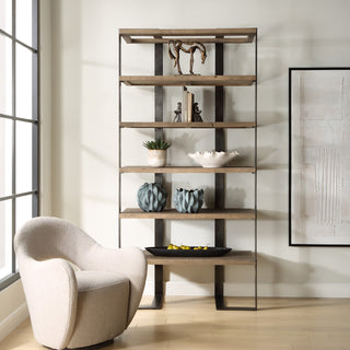 Uttermost Felix Reclaimed Oak Etagere