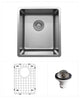 Karran USA NC-410-PK1 Novaro 15" Undermount Single Basin - Stainless Steel