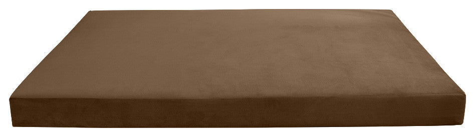 Knife Edge 8" Twin Size 75x39x8 Velvet Indoor Daybed Mattress |COVER ONLY|-AD308