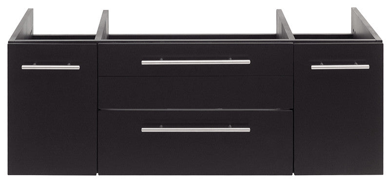 Lucera Wall Mount Undermount Sink Bathroom Cabinet, Espresso, 42"