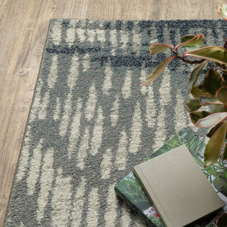 Sarasota Illusion Indoor Area Rug, Grey, 9'10" x 12'10"