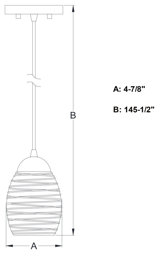 Isley 5" Mini Pendant Satin Nickel