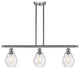 Innovations 516-3I-SN-G654-6-LED 3-Light Island Light, Brushed Satin Nickel