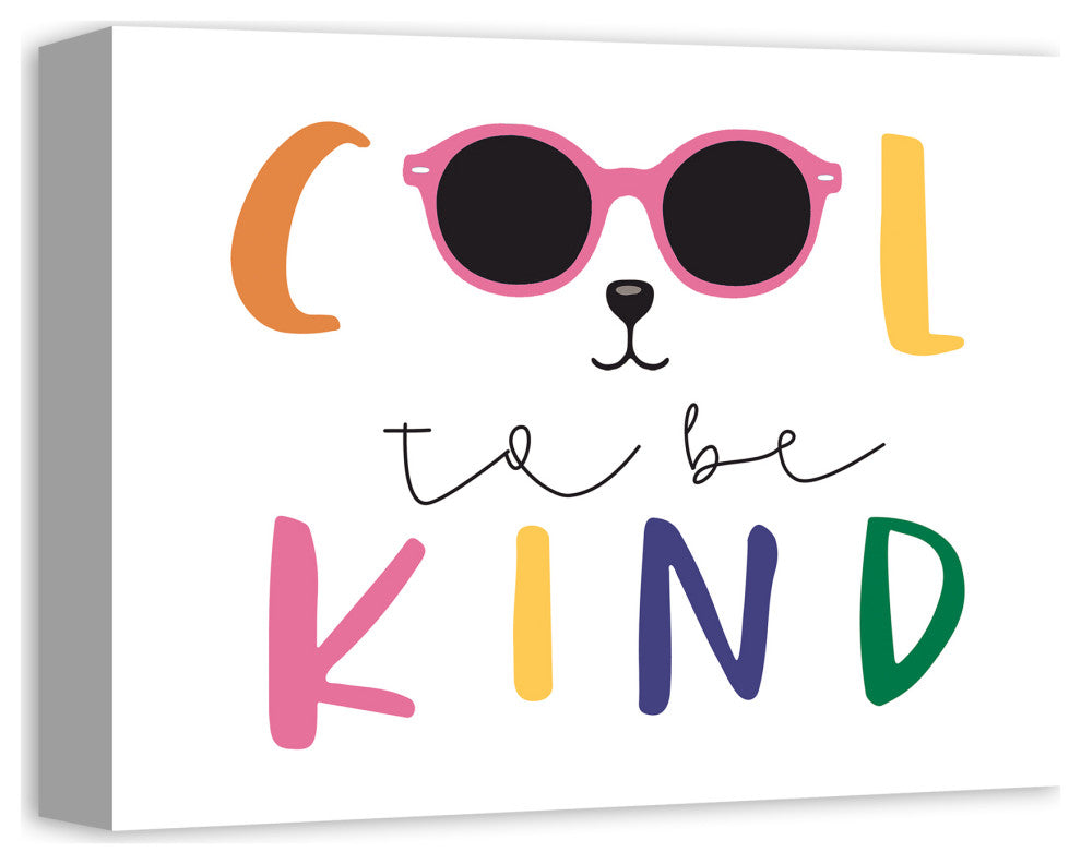 Cool To Be Kind 14x11 Canvas Wall Art