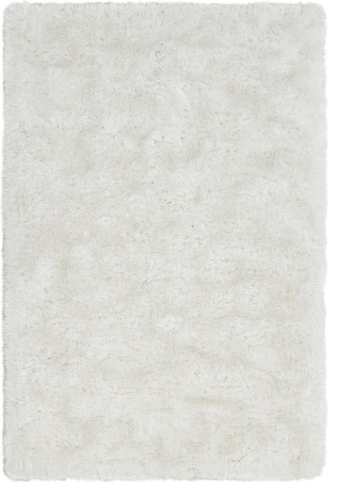 Giulia Contemporary Area Rug, Ivory, 7'9"x10'6" Rectangle