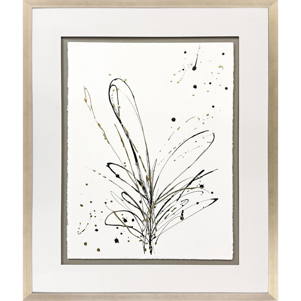 Floral Splash II Framed Art
