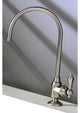 Kingston Brass Single-Handle Water Filtration Faucet, Brushed Nickel