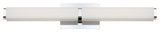 Vogue 27" LED Bathroom Vanity and Wall-Light 3500K, Chrome