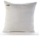 White Decorative Pillow Covers 18"x18" Silk Cushion Cover - Alchemy