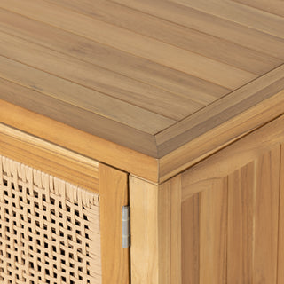 Merit Outdoor Sideboard-Natural Teak-Fsc