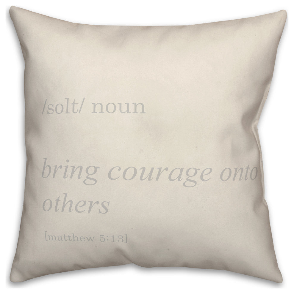 You Are The Salt 18 x 18 Spun Poly Pillow