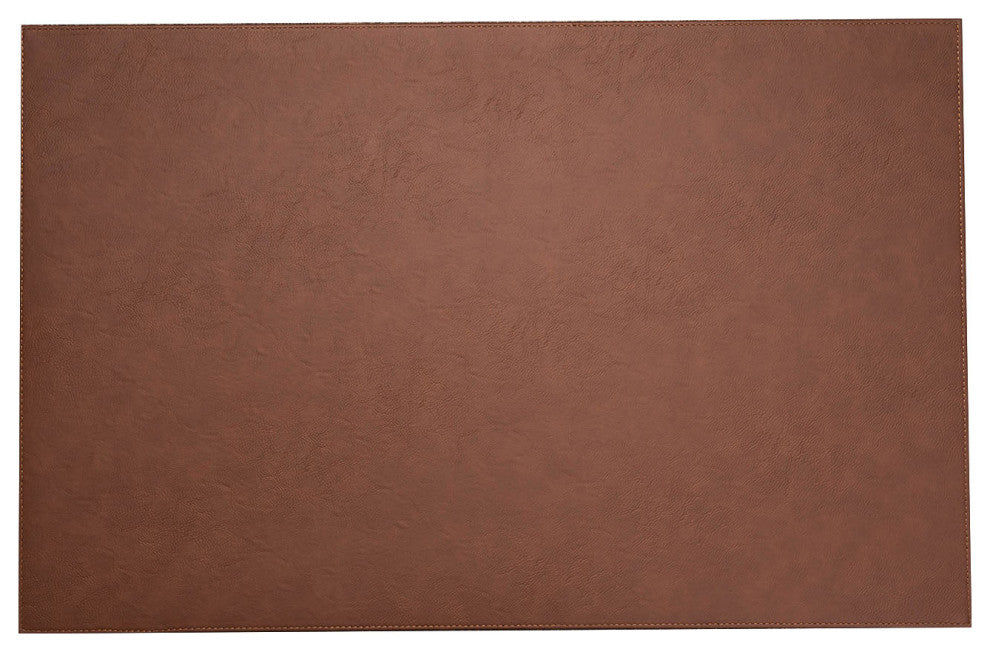 Desk Pad Brown "Leatherette" 18"x28"