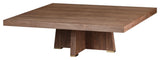 Perry SQ Cocktail Table, Light Walnut