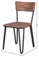 Organic Chair, Set of 2, Brown