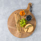Artisan Wood - Farmhouse Natural Decorative 14" Serving Charcuterie Board
