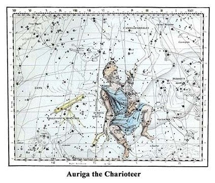 Auriga the Charioteer- Fine Art Giclee Print 24" x 36"