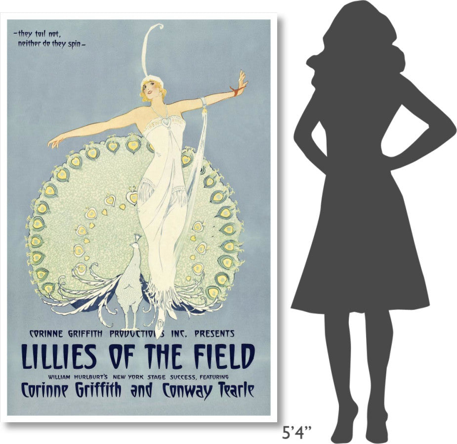 "Vintage Film Posters: Lilies of the Field" Paper Print, 42"x62"