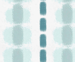 Watercolor Stripe, Stripe Print Beach Towel, Teal