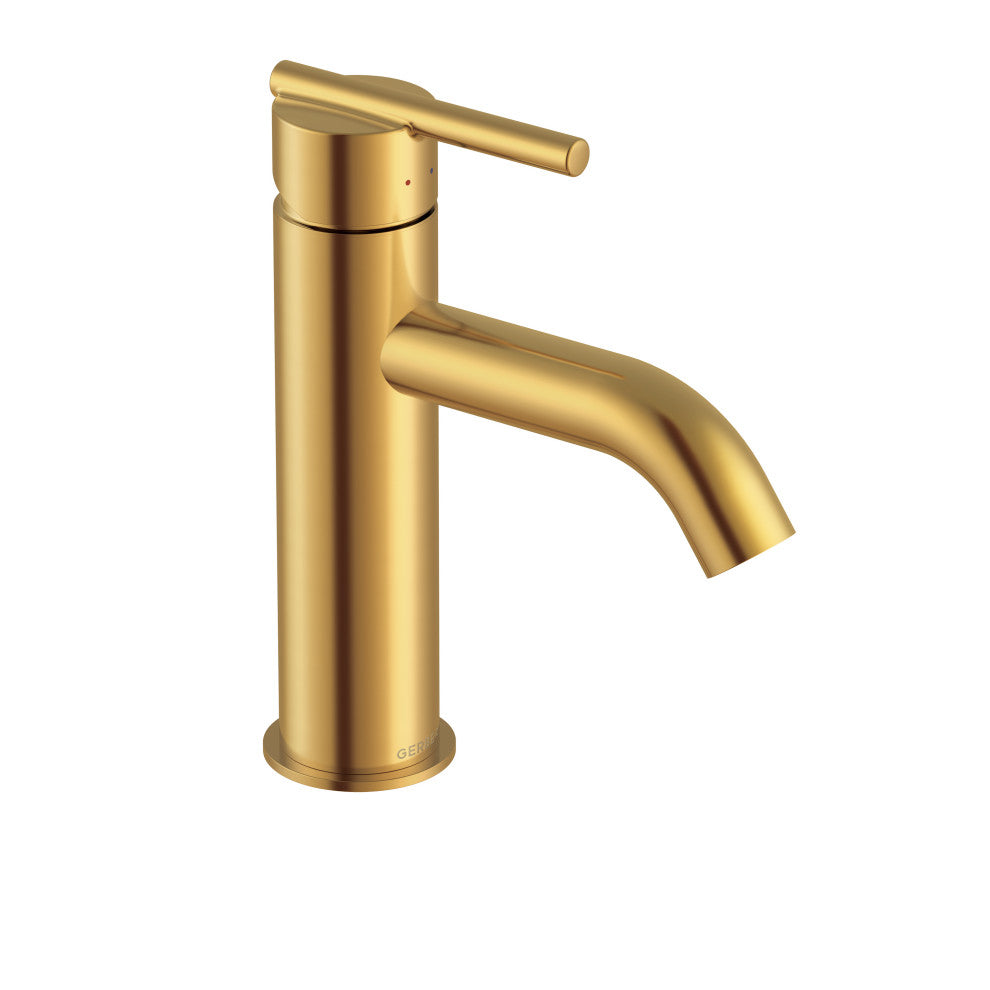 Parma 1H Bath Faucet, Metal Touch Down Drain, Deck Plate, 1.2gpm, Brushed Bronze