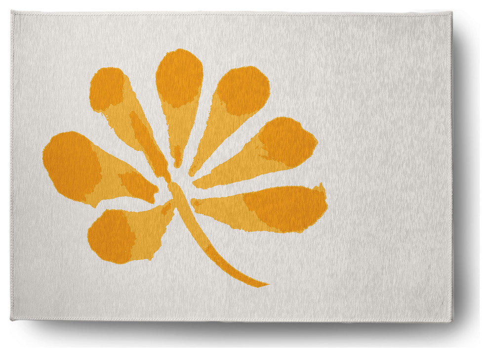 5' x 7' Petals Spring Chenille Indoor/Outdoor Rug