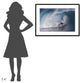"A Wave Player" Framed Digital Print by Cheng Chang, 38"x28"
