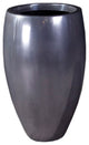 Classic Planter, Polished Aluminum, Large