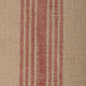 DII Barn Red Middle Stripe Burlap Table Runner 14"x72"