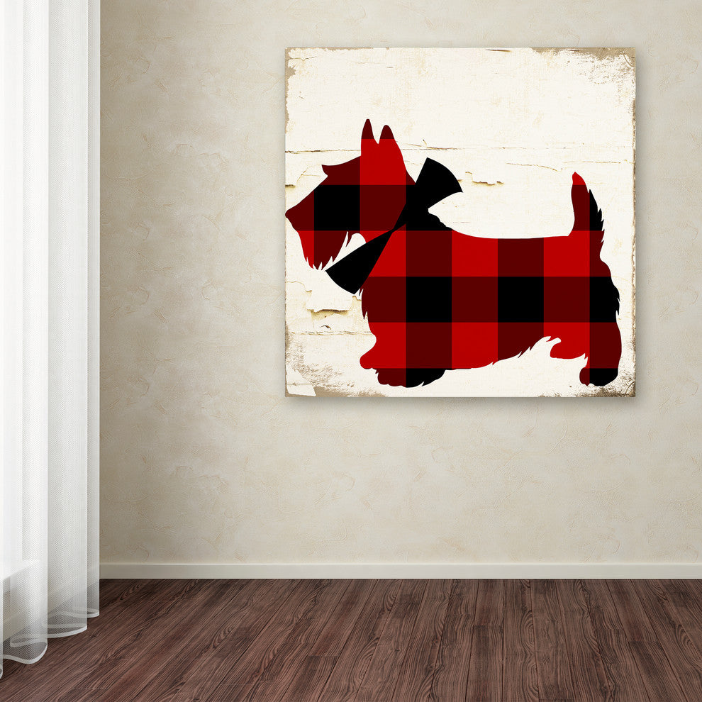 Color Bakery 'Scotty I' Canvas Art, 14x14