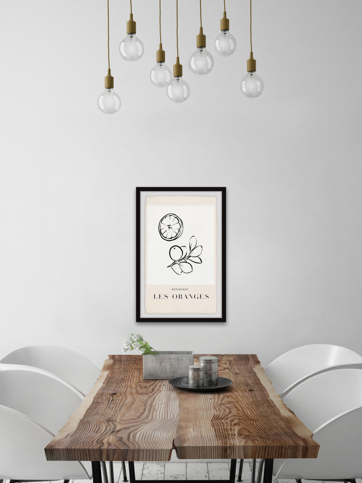 "Les Oranges" Framed Painting Print, 30x45