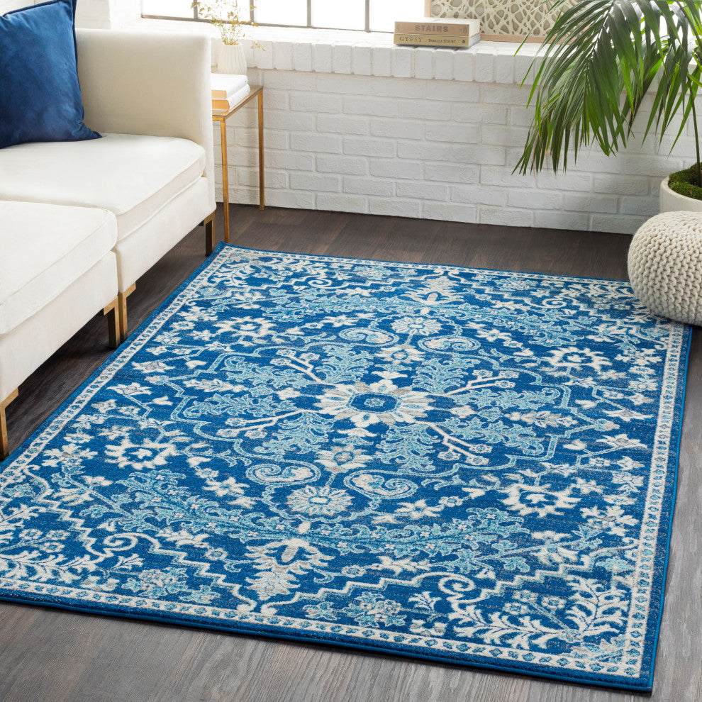 Harput Updated Traditional Beige, Light Gray Area Rug, 2'7"x7'3" Runner