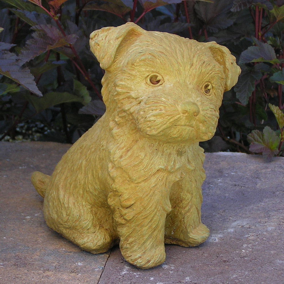 Yorkshire Puppy Garden Statue
