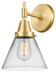 Innovations 447-1W-SG-G42 1-Light Sconce, Satin Gold