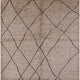 Ahgly Company Indoor Square Mid-Century Modern Area Rugs, 4' Square