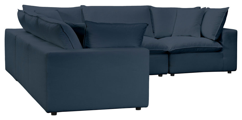 Cali Navy Modular L-Sectional