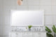Anderson Rectangle Vanity Mirror 72", White
