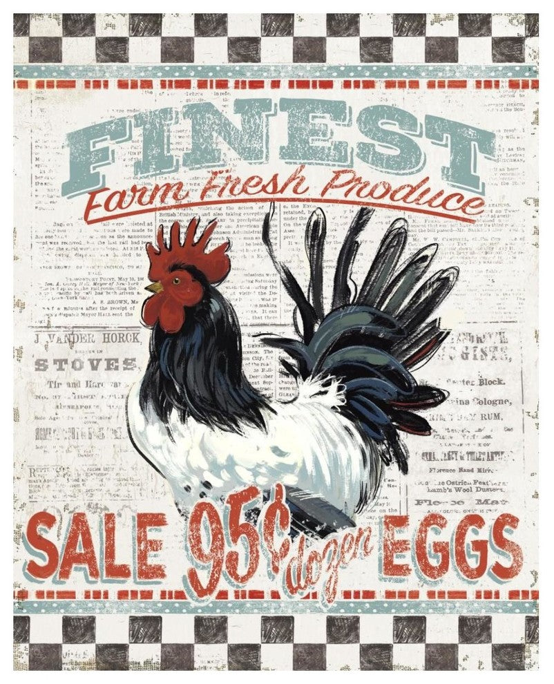 "Morning News IV" Digital Paper Print by Janelle Penner, 30"x37"