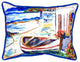 Sicilian Shore Extra Large Zippered Pillow 20x24