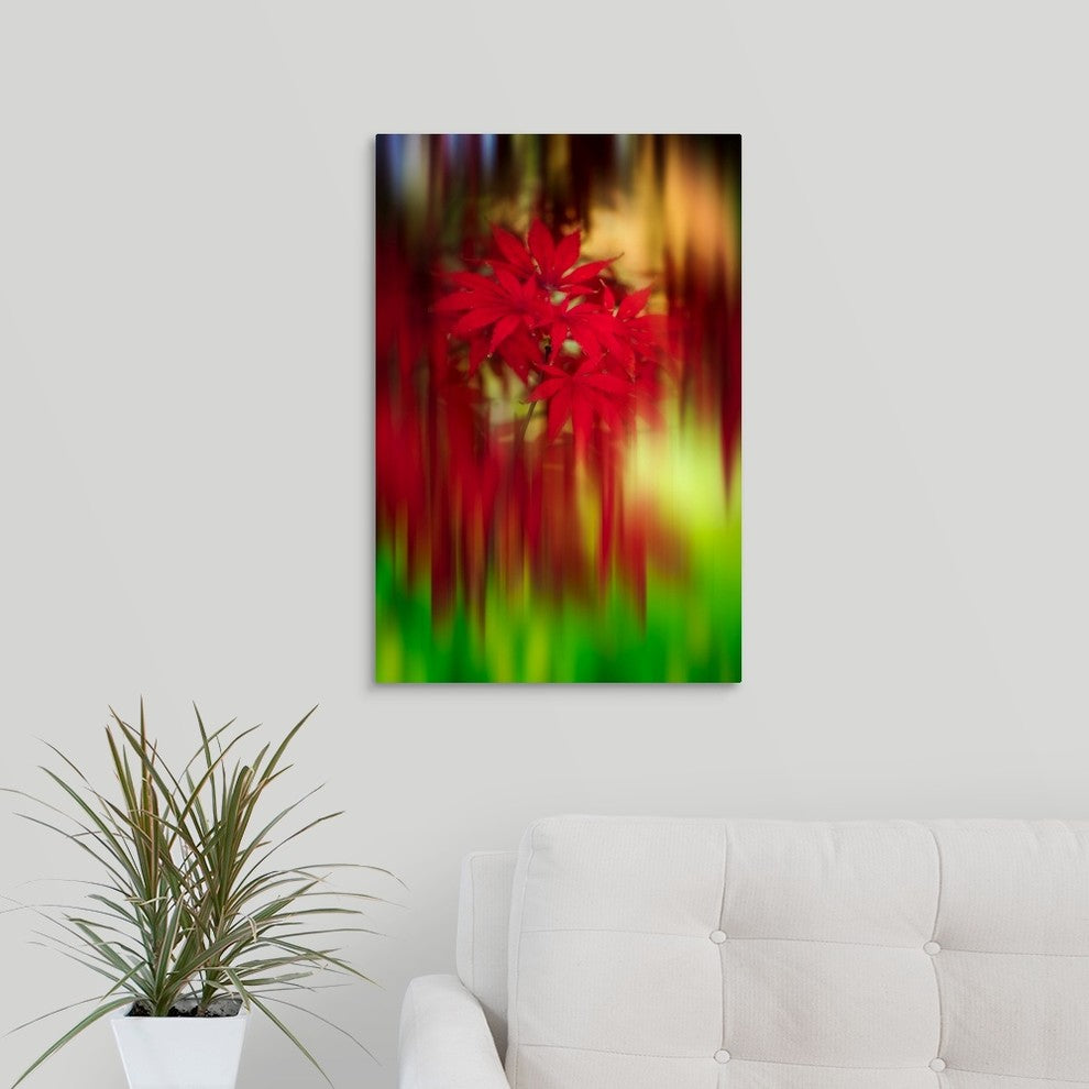 "Red Instrumental" Wrapped Canvas Art Print, 16"x24"x1.5"