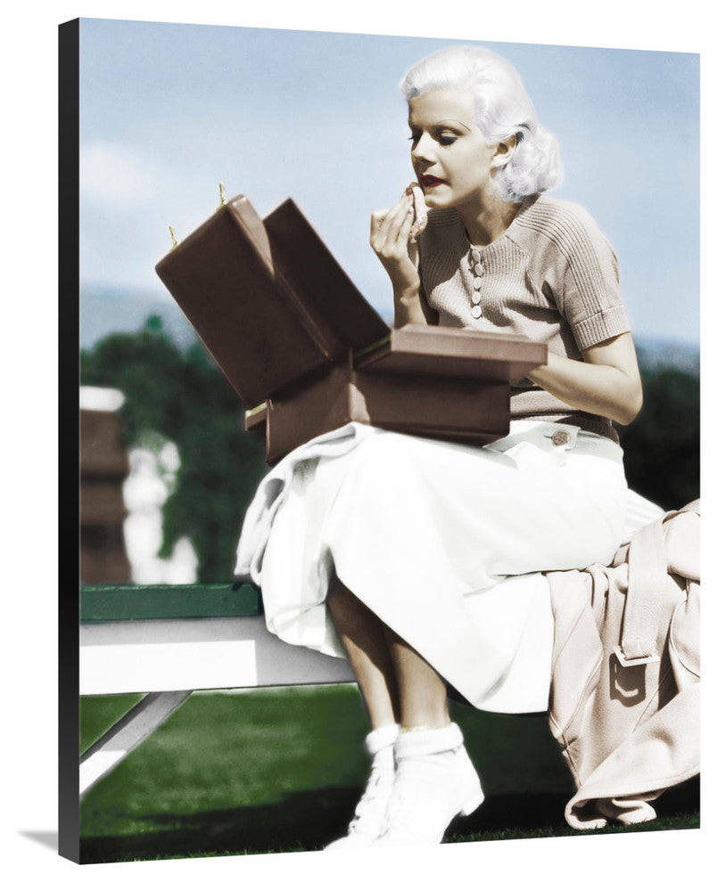 "Jean Harlow" Stretched Canvas Giclee by Hollywood Photo Archive, 28x36"