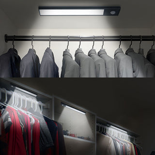 4 Packs LED Closet Light, Brightness and Color Temperature Adjustable, 62-LED