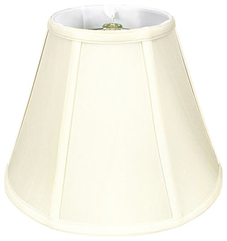 Royal Designs Deep Empire Bell Lamp Shade, Eggshell, 8x14x11, Single