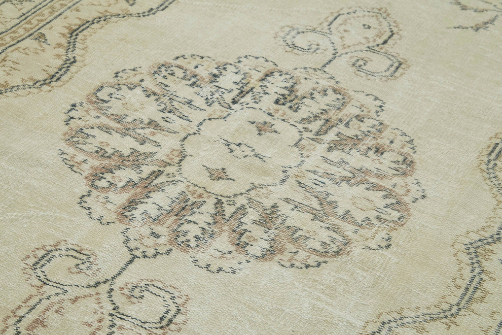 Rug N Carpet - Handmade Turkish 5' 7'' x 8' 10'' One-of-a-Kind Wool Area Rug