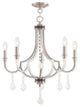 Glendale 5-Light Chandelier, Brushed Nickel