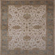 Ahgly Company Indoor Square Mid-Century Modern Area Rugs, 6' Square