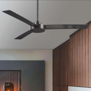 Minka Aire Roto 52" Ceiling Fan With 4-Speed Wall Control, Coal
